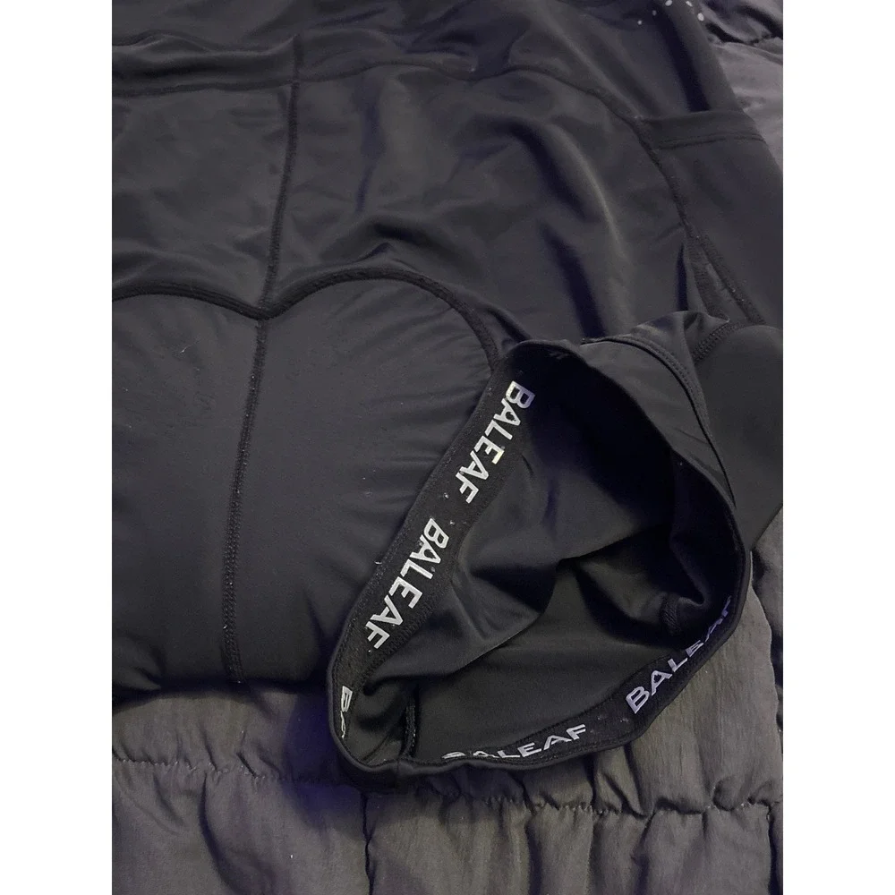 Baleaf Men's Black Padded Cycling Bike Shorts 2XL